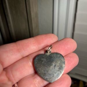 Elegant Silver Heart Pendant